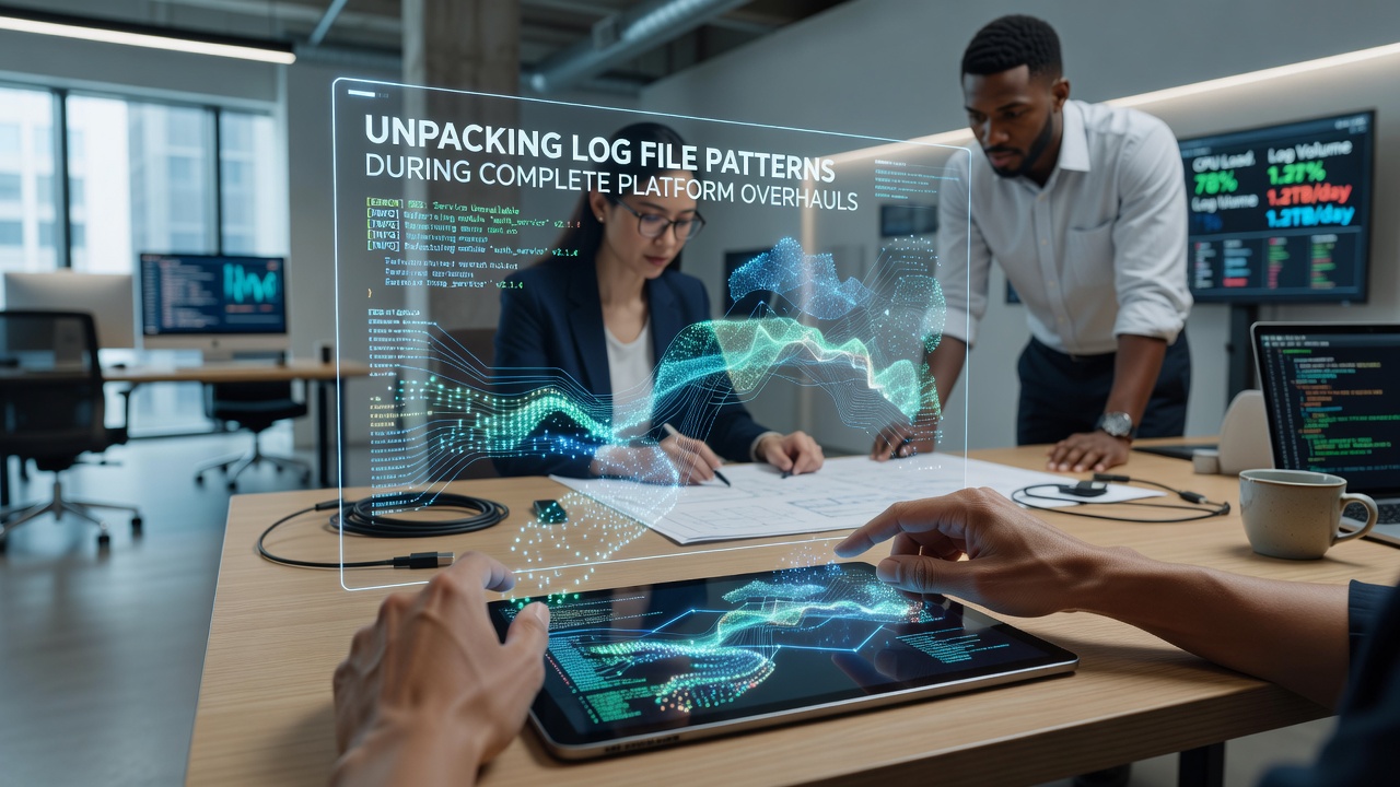 Unpacking Log File Patterns During Complete Platform Overhauls